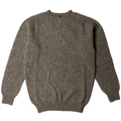 Malloch's x Clutch Cafe Knitwear<Malloch's for Clutch Cafe Kelso Brushed Shetland Oyster