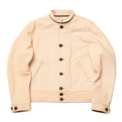 Mister Freedom Leather Jackets<Campus Leather Jacket Natural