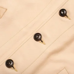 Mister Freedom Leather Jackets<Campus Leather Jacket Natural