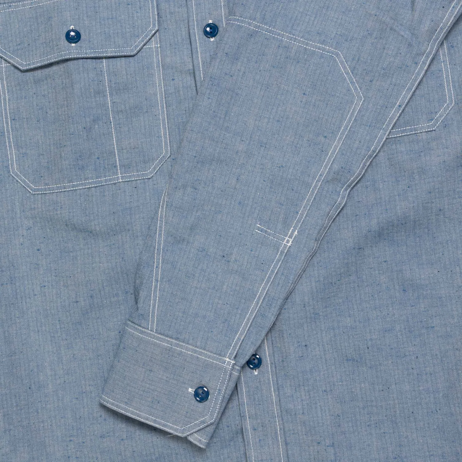 Mister Freedom Shirts<Snipes Shirt Indigo HBT