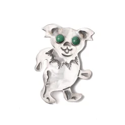 Munqa Munqa Pins<Dreaming Bear Turquoise Broach