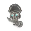 Munqa Munqa Pins<Jimi Turquoise Broach