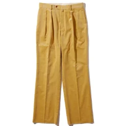 NEAT Pants & Trousers<8W Heavy Corduroy Wide Type 1 Mustard