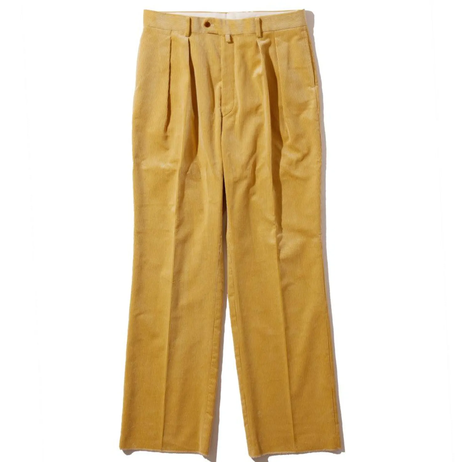 NEAT Pants & Trousers<8W Heavy Corduroy Wide Type 1 Mustard