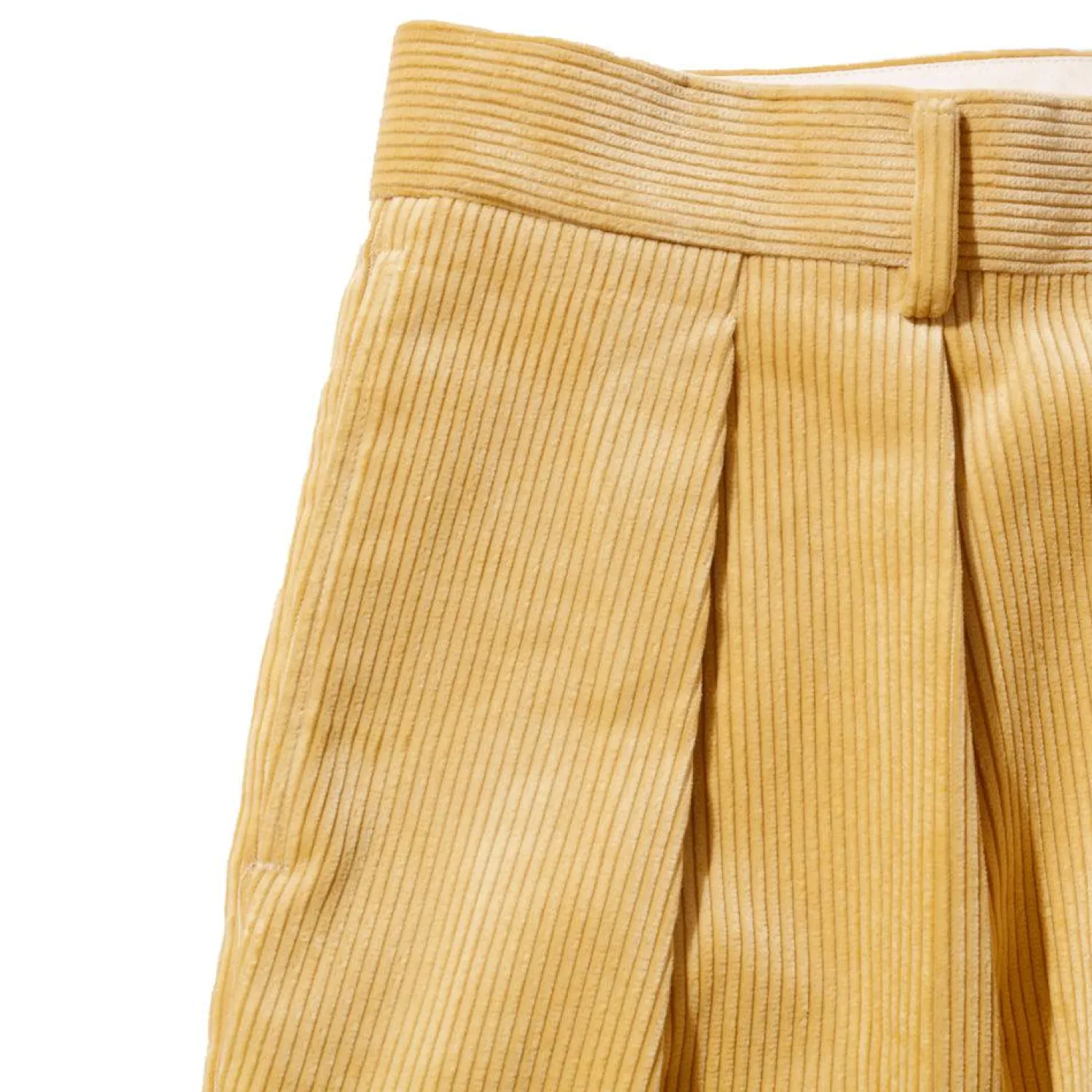 NEAT Pants & Trousers<8W Heavy Corduroy Wide Type 1 Mustard