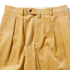 NEAT Pants & Trousers<8W Heavy Corduroy Wide Type 1 Mustard