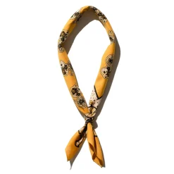 One Ear Brand Bandanas<Sincerity Ginko Gold Bandana