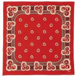 One Ear Brand Bandanas<x Ooe Yofukuten Ecossaise Turkey Red Bandana