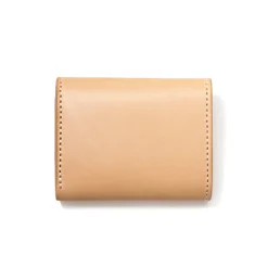 Opus Opus<Japan Mini Tri-Fold Wallet Natural