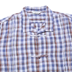 Orgueil Shirts<Havana Check Shirt Ivory