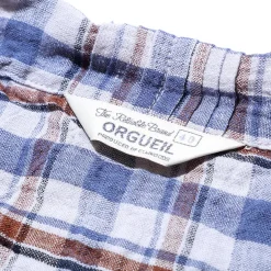 Orgueil Shirts<Havana Check Shirt Ivory