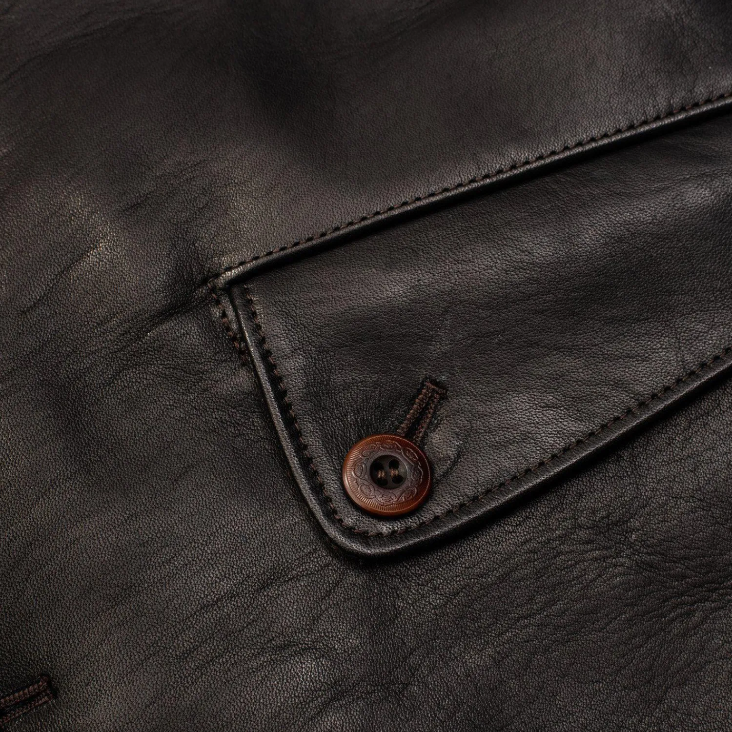 Orgueil Leather Jackets|Jackets And Coats<OR-4010 Aviation Coat