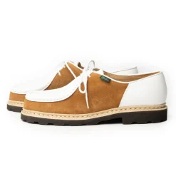 Parbaoot Paraboot<Paraboot Michael Graine Blanc / Velour Whisky