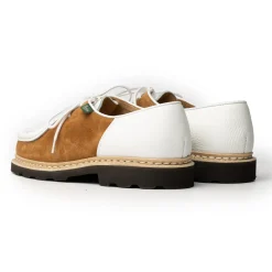 Parbaoot Paraboot<Paraboot Michael Graine Blanc / Velour Whisky