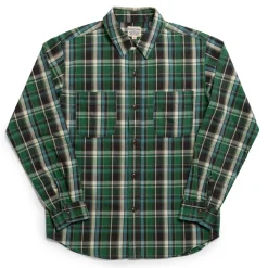 Pherrow's Shirts<Cotton Flannel Shirt Green