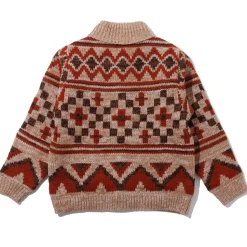 Pherrow's Knitwear<Hand Knitted Cardigan Beige