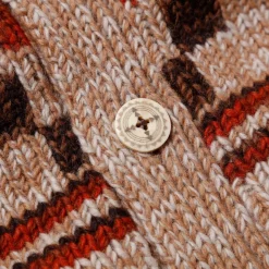 Pherrow's Knitwear<Hand Knitted Cardigan Beige
