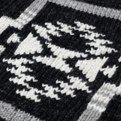 Pherrow's Knitwear<Hand Knitted Cardigan Black