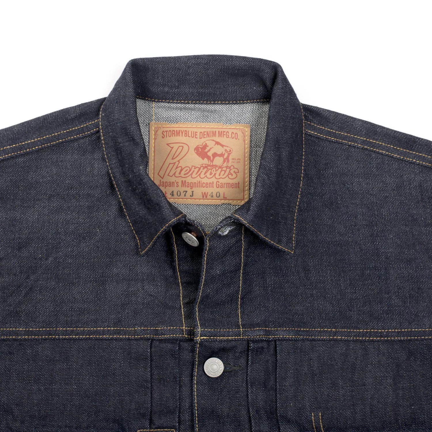 Pherrow's Jackets And Coats|Jacket<407J Type II Denim Jacket