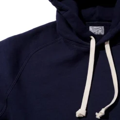 Pherrow's Sweatshirts & Hoodies<Loopwheel Hooded Sweatshirt Navy