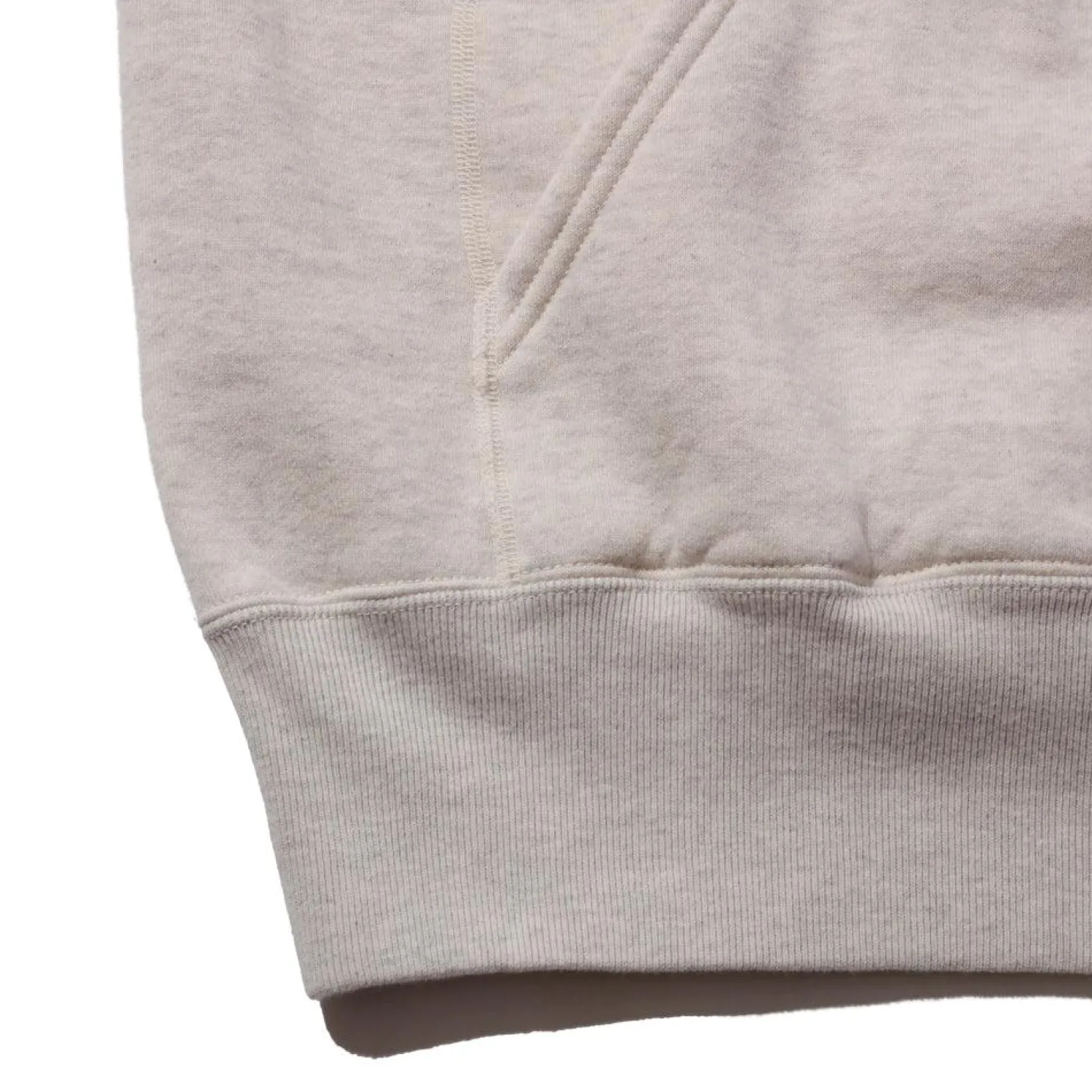 Pherrow's Sweatshirts & Hoodies<Loopwheel Hooded Sweatshirt Oatmeal