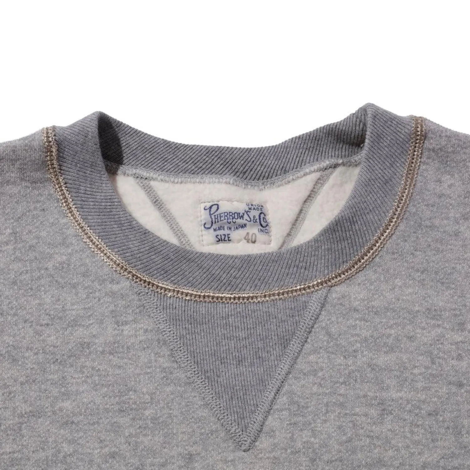 Pherrow's Sweatshirts & Hoodies<Loopwheel Sweatshirt Grey