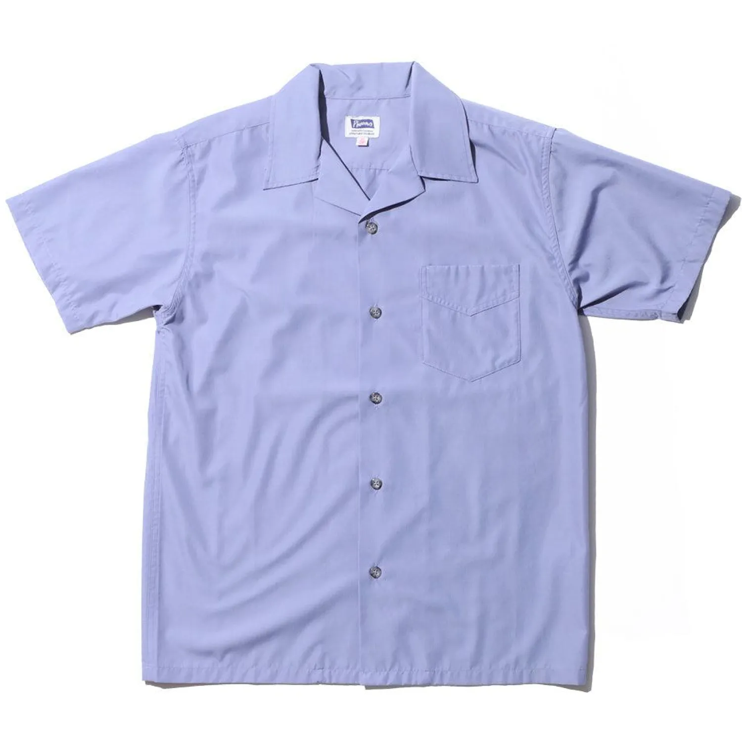 Pherrow's Shirts<Open Collar Shirt Purple