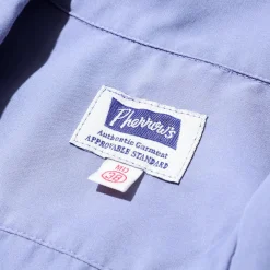 Pherrow's Shirts<Open Collar Shirt Purple