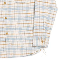 Pherrow's Shirts<24W-750 Check Work Shirt Beige