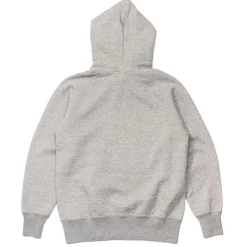 Pherrow's Sweatshirts & Hoodies<22W-P VSW-Parka Hooded Sweatshirt Heather Grey