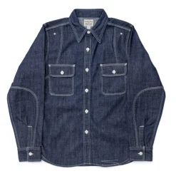 Pherrow's Shirts<770WS Chambray Shirt Denim