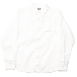 Pherrow's Shirts<770WS Chambray Shirt White