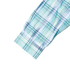 Post Overalls Shirts<BD2 IKAT Madras Shirt Peppermint