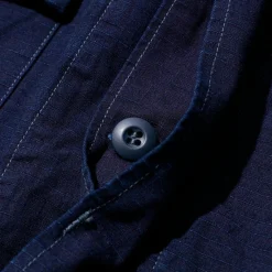 Post Overalls Jackets And Coats<BDU-R Cotton Ripstop Jacket Indigo
