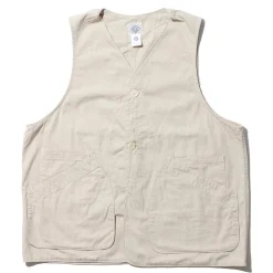 Post Overalls Vests<Dee Vest Natural