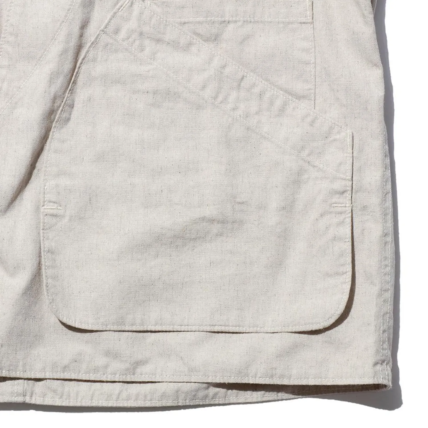 Post Overalls Vests<Dee Vest Natural