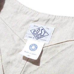 Post Overalls Vests<Dee Vest Natural