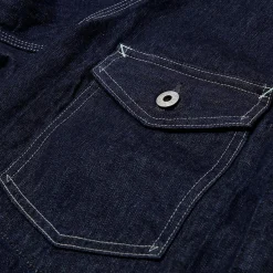 Post Overalls Jackets And Coats<Engineers Jacket 10.oz Vintage Denim