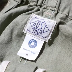 Post Overalls Shorts<E-Z Dee Shorts Sage