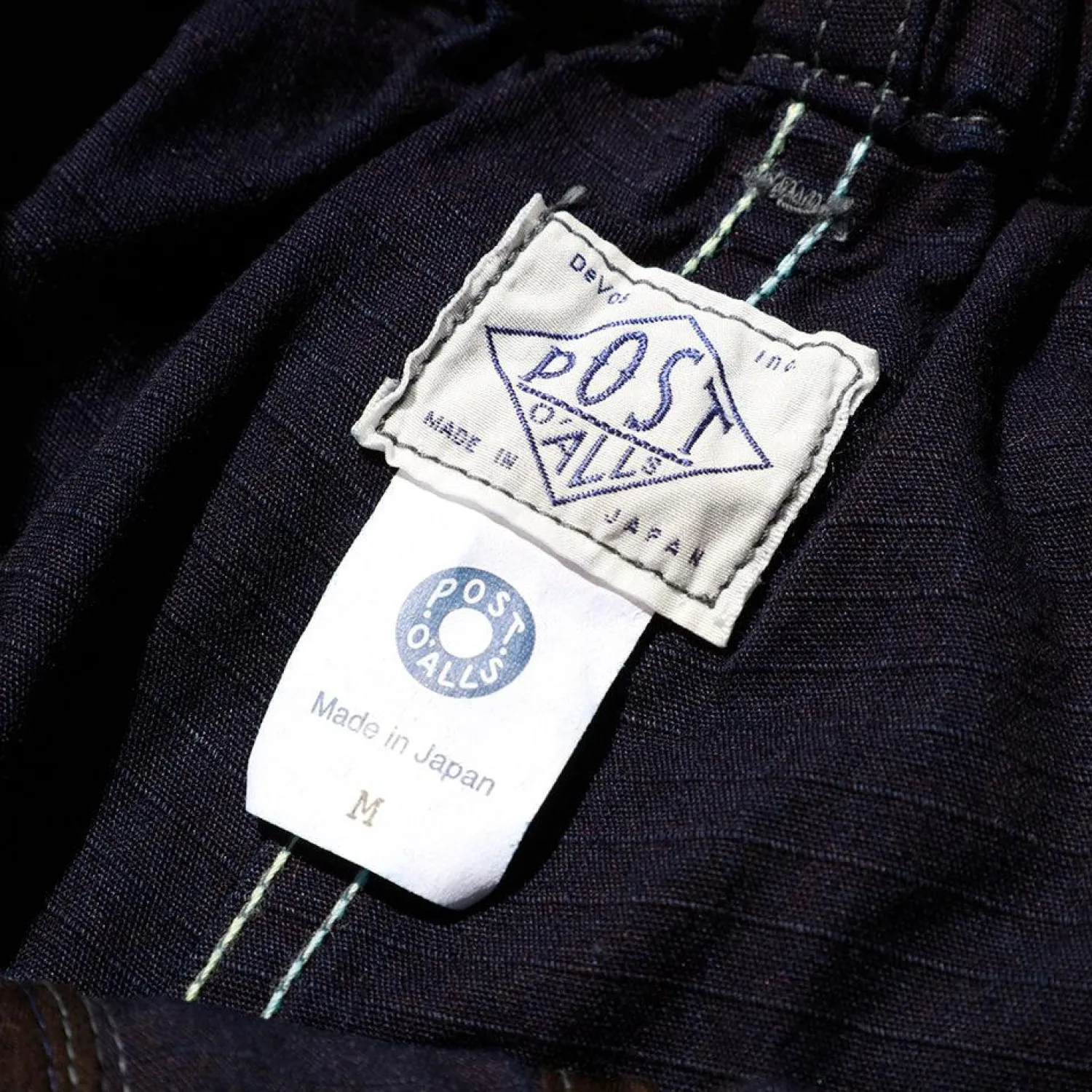 Post Overalls Shorts<E-Z Walkabout Shorts Indigo