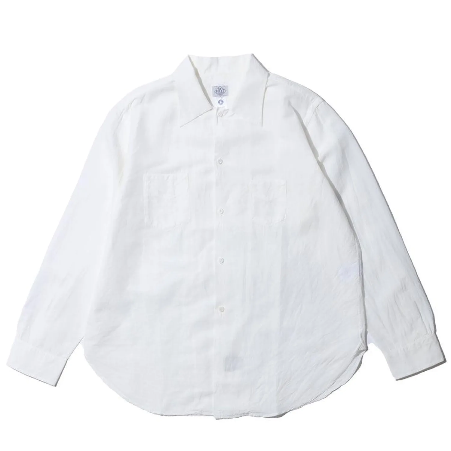 Post Overalls Shirts<Neutra 3 Cotton/Linen Chambray Shirt White