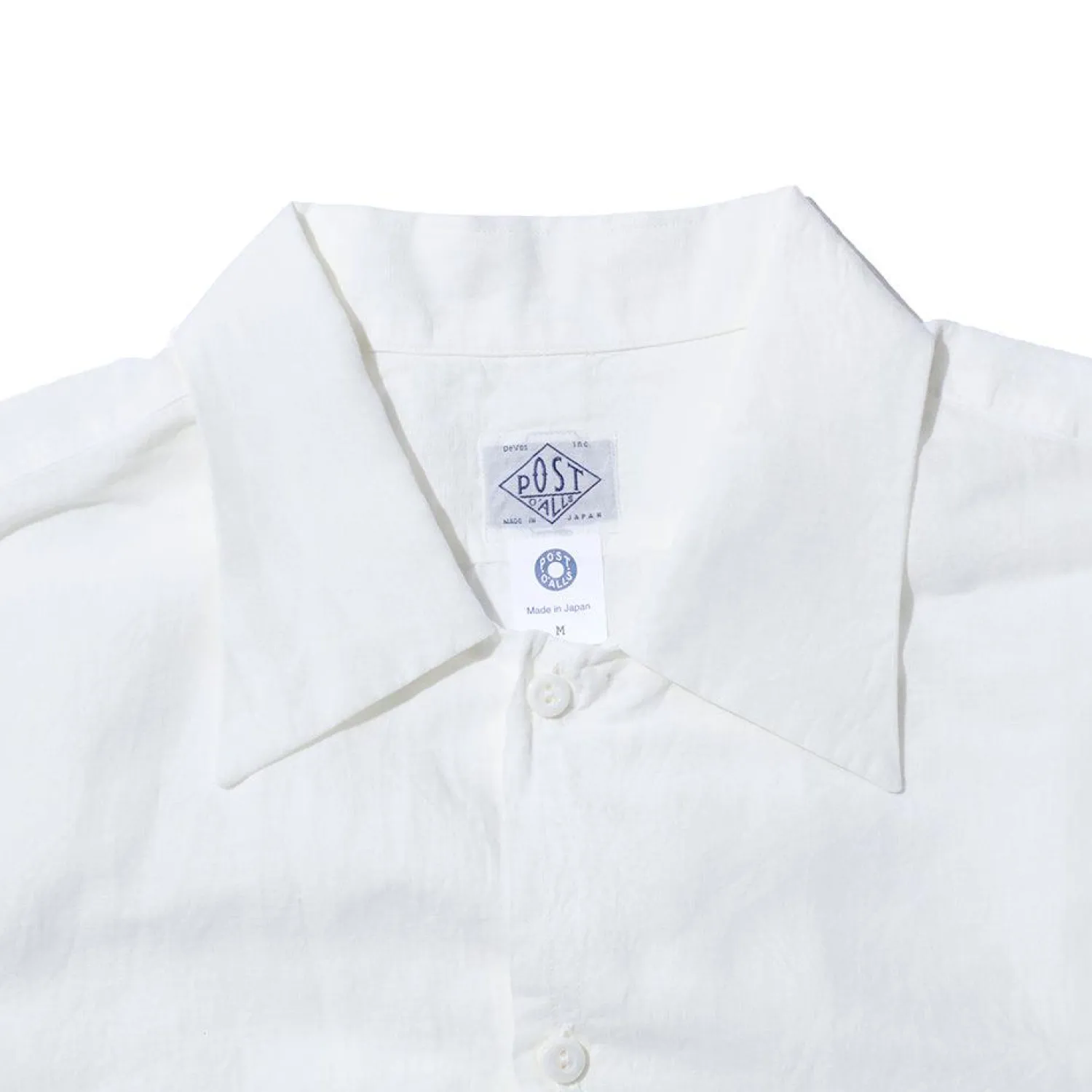 Post Overalls Shirts<Neutra 3 Cotton/Linen Chambray Shirt White
