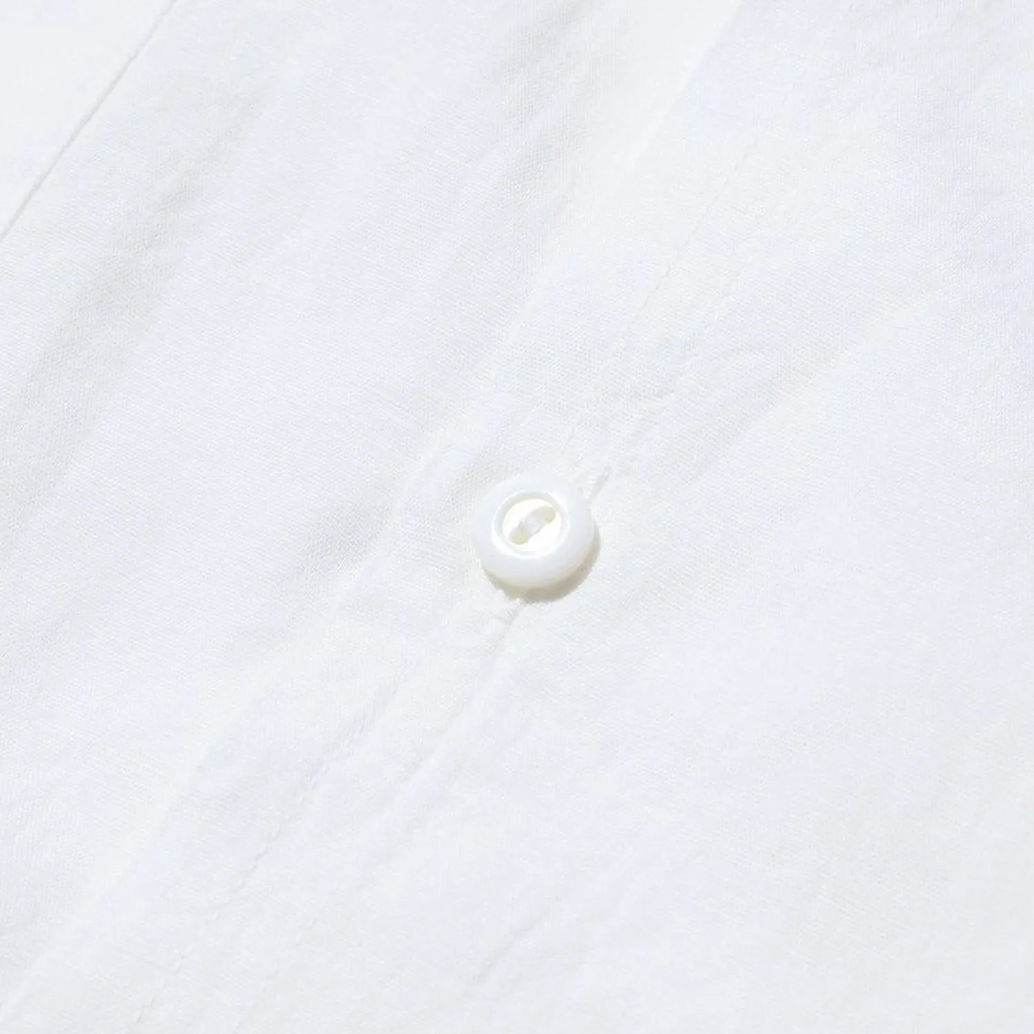 Post Overalls Shirts<Neutra 3 Cotton/Linen Chambray Shirt White