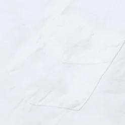 Post Overalls Shirts<Neutra 3 Cotton/Linen Chambray Shirt White