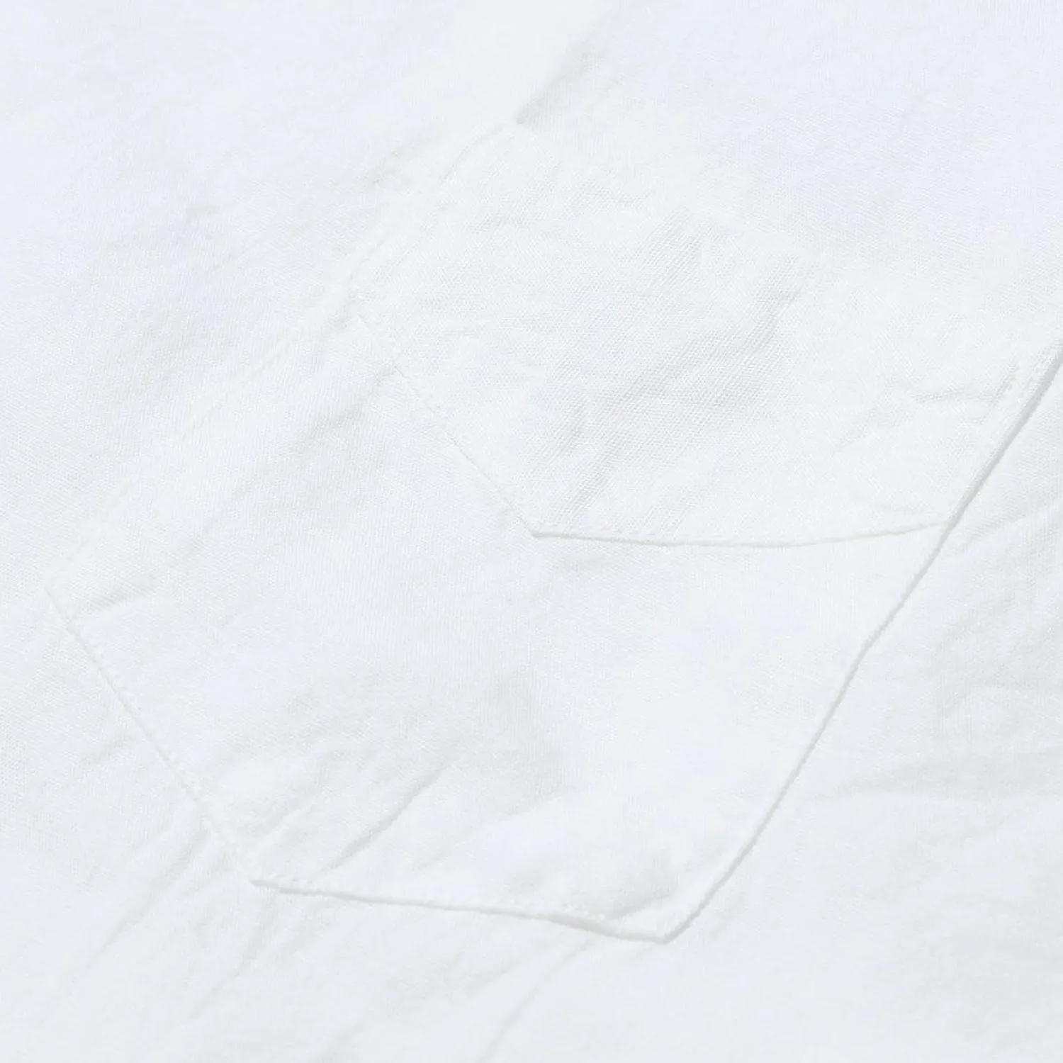 Post Overalls Shirts<Neutra 3 Cotton/Linen Chambray Shirt White