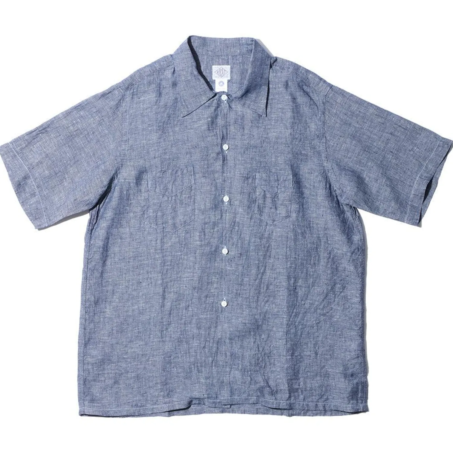 Post Overalls Shirts<Neutra 4 Linen Breeze S/S Shirt Chambray