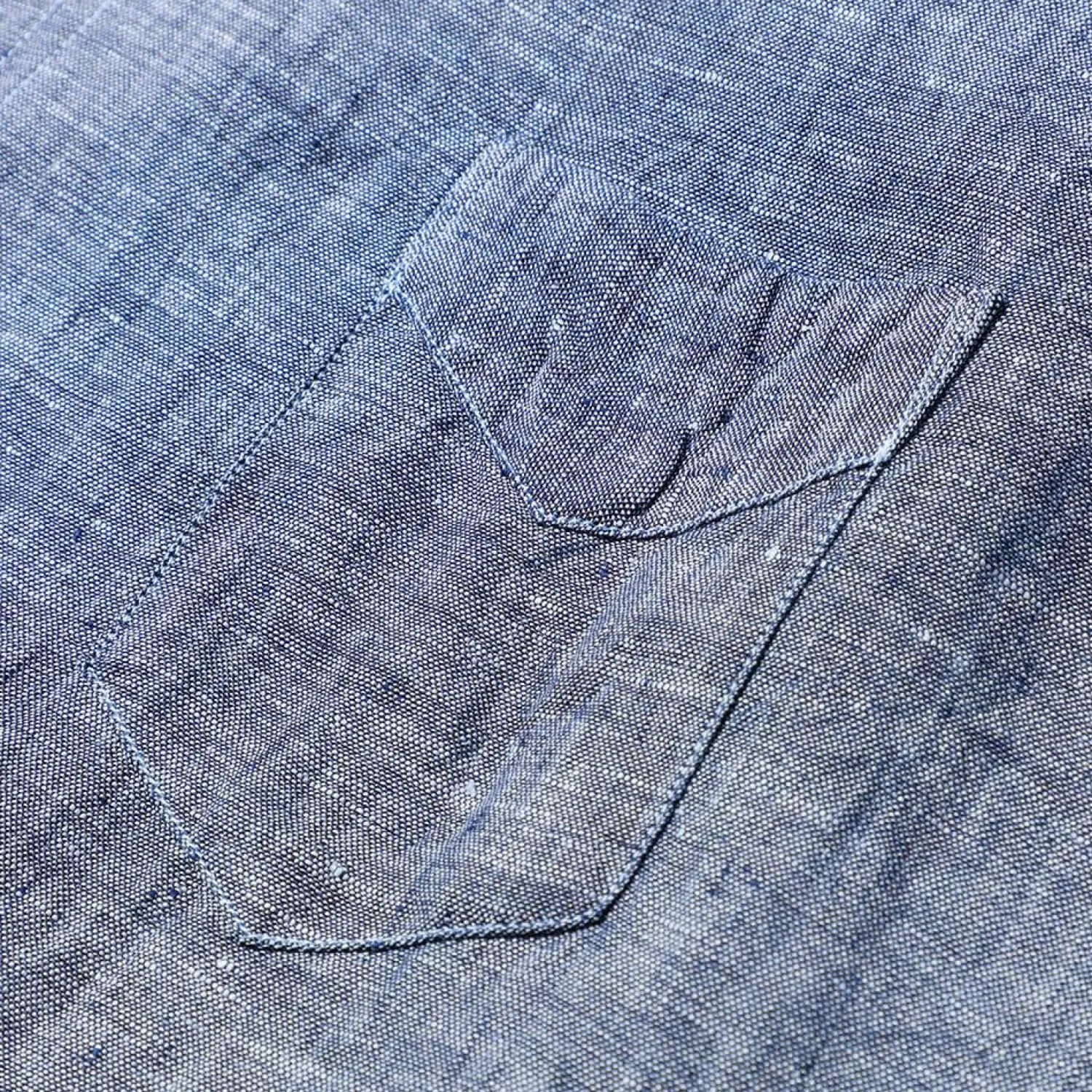 Post Overalls Shirts<Neutra 4 Linen Breeze S/S Shirt Chambray