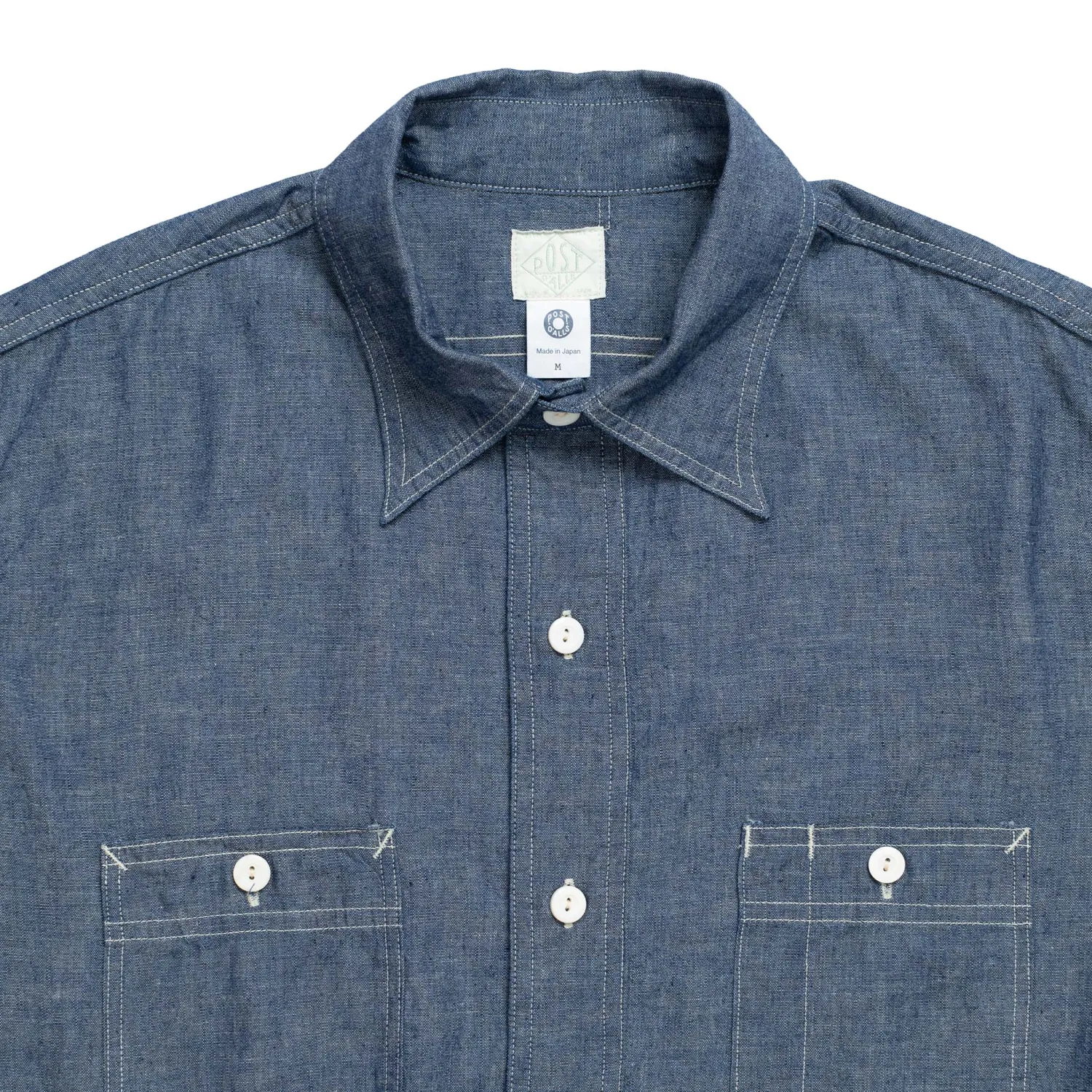 Post Overalls Shirts<No.2 Shirt Classic Chambray Indigo
