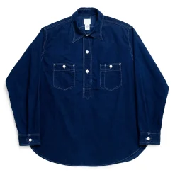 Post Overalls Shirts<No.2 Shirt Cotton Cords Indigo