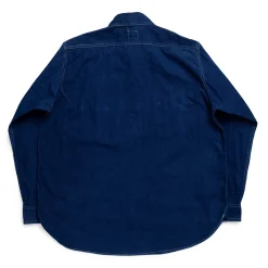 Post Overalls Shirts<No.2 Shirt Cotton Cords Indigo